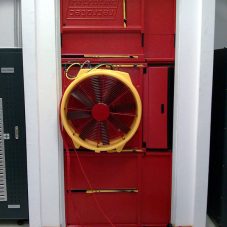 Door Fan Test - fasi della misurazione